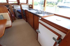 Galley port side saloon