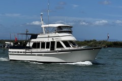 Underway - starboard side